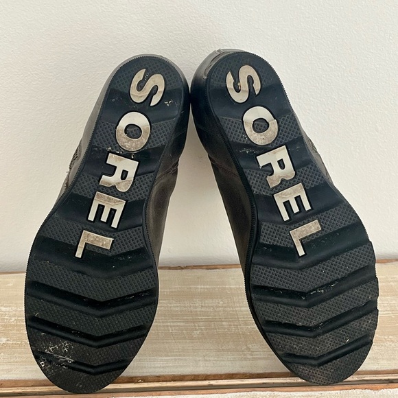 Sorel Women's Joan of Arctic Wedge III Zip Boot Waterproof Leather bootie 8 - Picture 5 of 10